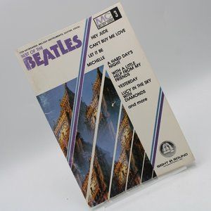 Best Of The Beatles Melody Chord 3 Sight and Sound 20 Song Music Book 1983